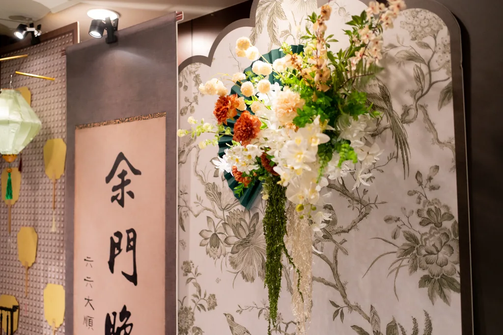 良人逐玉國風婚禮主題背板 圖 17