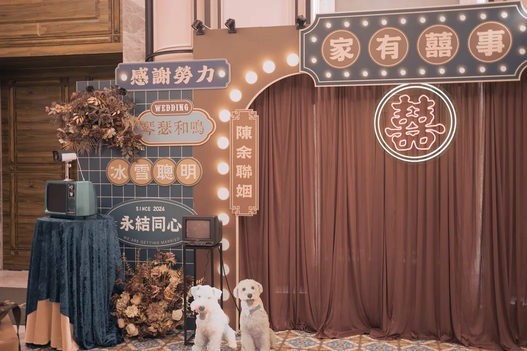港風麻將婚禮 細節 6
